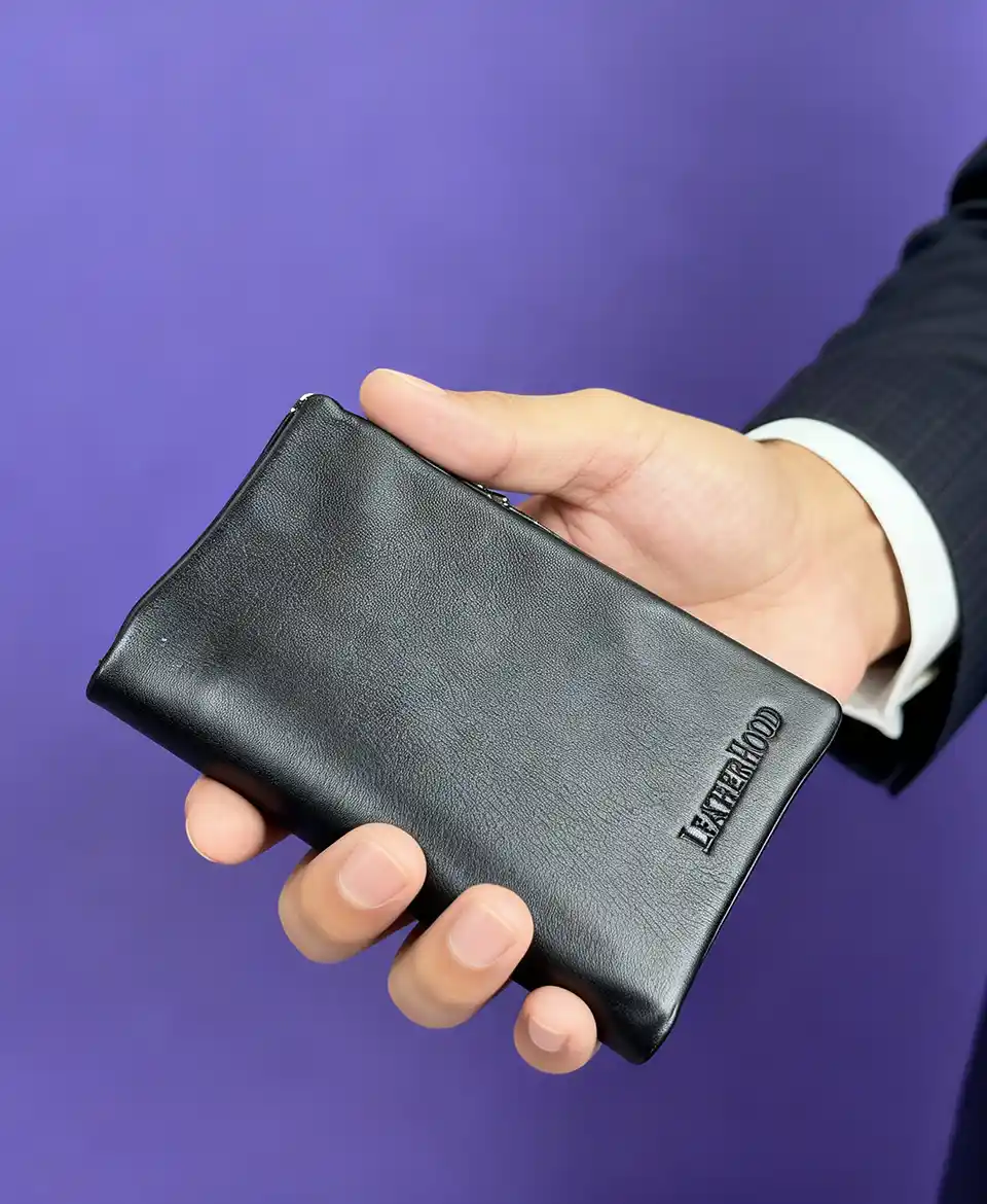 LeatherHood Semi Long Wallet - Image 2