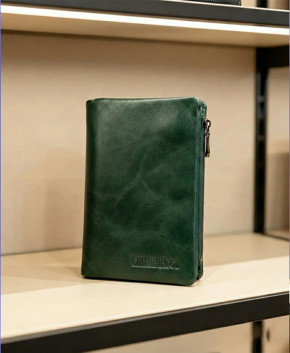 LeatherHood Semi Long Wallet - Image 5