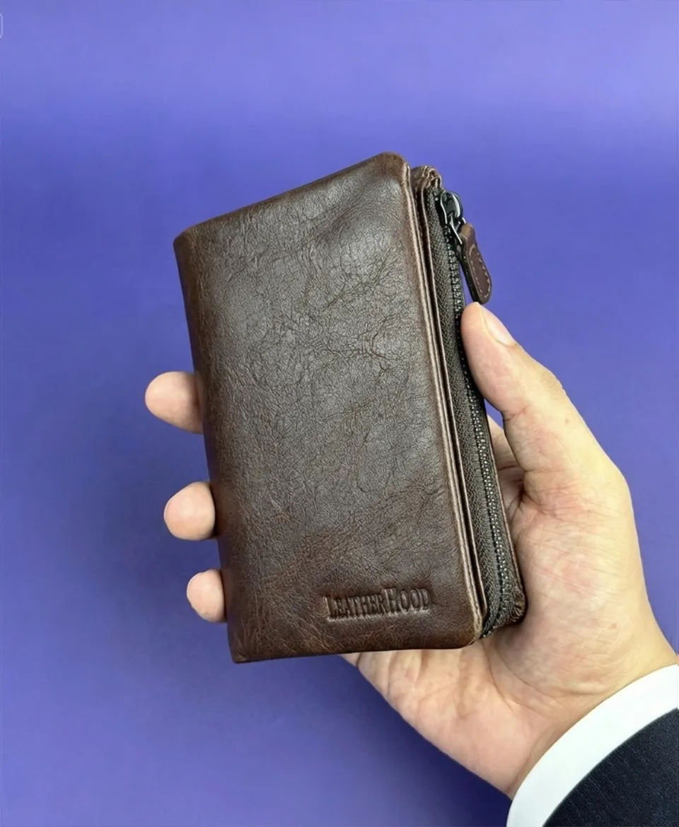 LeatherHood Semi Long Wallet - Image 6