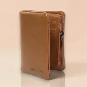𝐋𝐞𝐚𝐭𝐡𝐞𝐫𝐇𝐨𝐨𝐝 𝐒𝐞𝐦𝐢-𝐥𝐨𝐧𝐠 𝐖𝐚𝐥𝐥𝐞𝐭 -- (Light Brown)